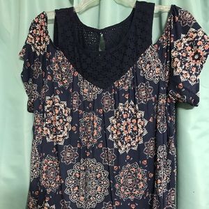 Torrid cold shoulder top